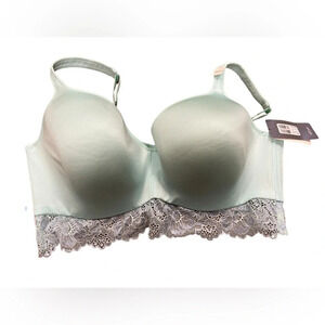 Deesse NWT The  Contour Flirt Seafoam Bra Size 42DDD